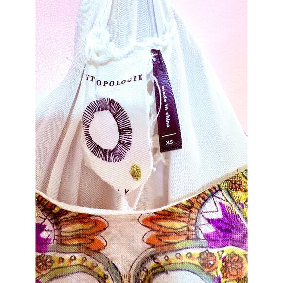 Anthropologie Medallion Maxi Dress Size XS - Picture 7 of 10